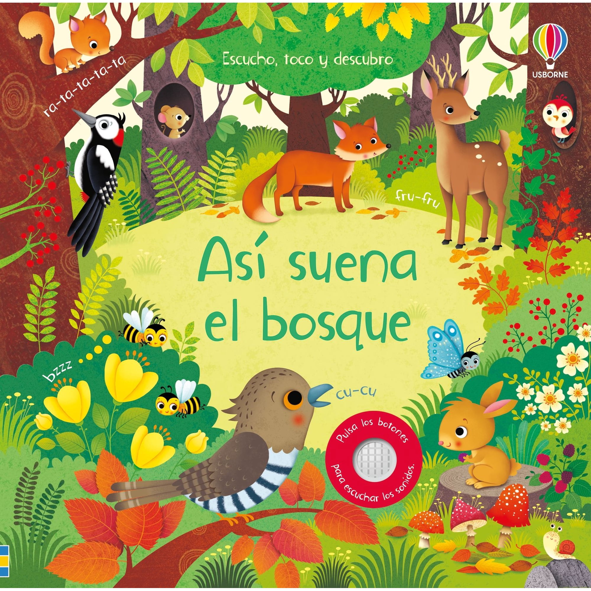Usborne - Escucho, Toco Y Descubro - Así Suena El Bosque