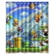 thumbnail image 1 of Cortina de ducha Super Mario, juego de cortina de baño con ganchos, tamaño 60 x 72 pulgadas, 1 of 3