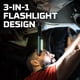 thumbnail image 2 of Linterna Work Light NEBO Big Larry de 600 lúmenes con COB, color rojo, 2 of 6