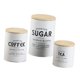 thumbnail image 1 of Juego De 3 Botes Grandes Para Encimera De Cocina, Color Blanco, 1 of 5