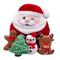 Bothyi - Navidad Santa Peluche Juguete Relleno Decoración Del Hogar Para Sillas De Año Nuevo Del Hotel