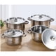 thumbnail image 2 of Bateria De Cocina Acero Inoxidable 4 Ollas induccion Norplat, 2 of 3