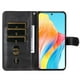 thumbnail image 2 of Funda con Cremallera para OPPO A58 4G, Carcasa Cartera de Cuero PU con Soporte y Tarjetero, 2 of 6