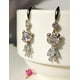 thumbnail image 3 of Pendientes De Oso De Zirconio Blanco, 3 of 3