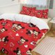thumbnail image 1 of Minnie MouseCartoon Collection 3-Piece Comforter Set, Personalized Bedding Decor for Kids And Teens Bed Sheets, 1 of 5