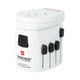 thumbnail image 1 of Adaptador de Viaje SKROSS Pro-World con Cargador USB Blanco, 1 of 9