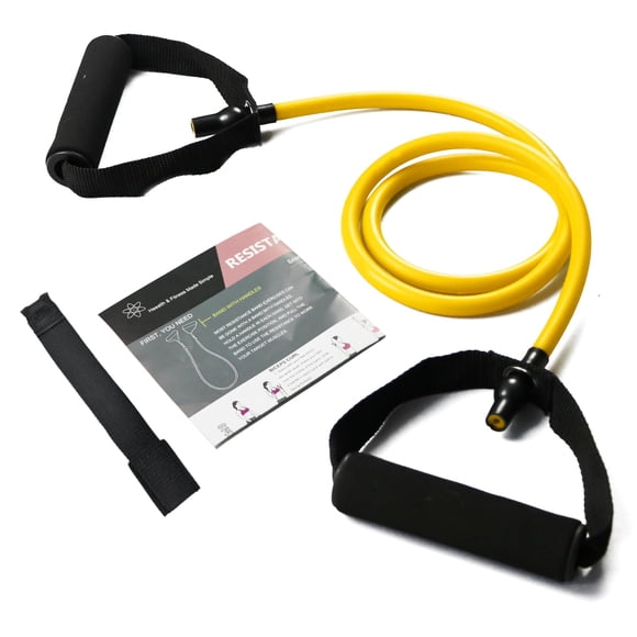Bandas de resistencia zhiamz con asas para entrenamiento (4,5 kg)