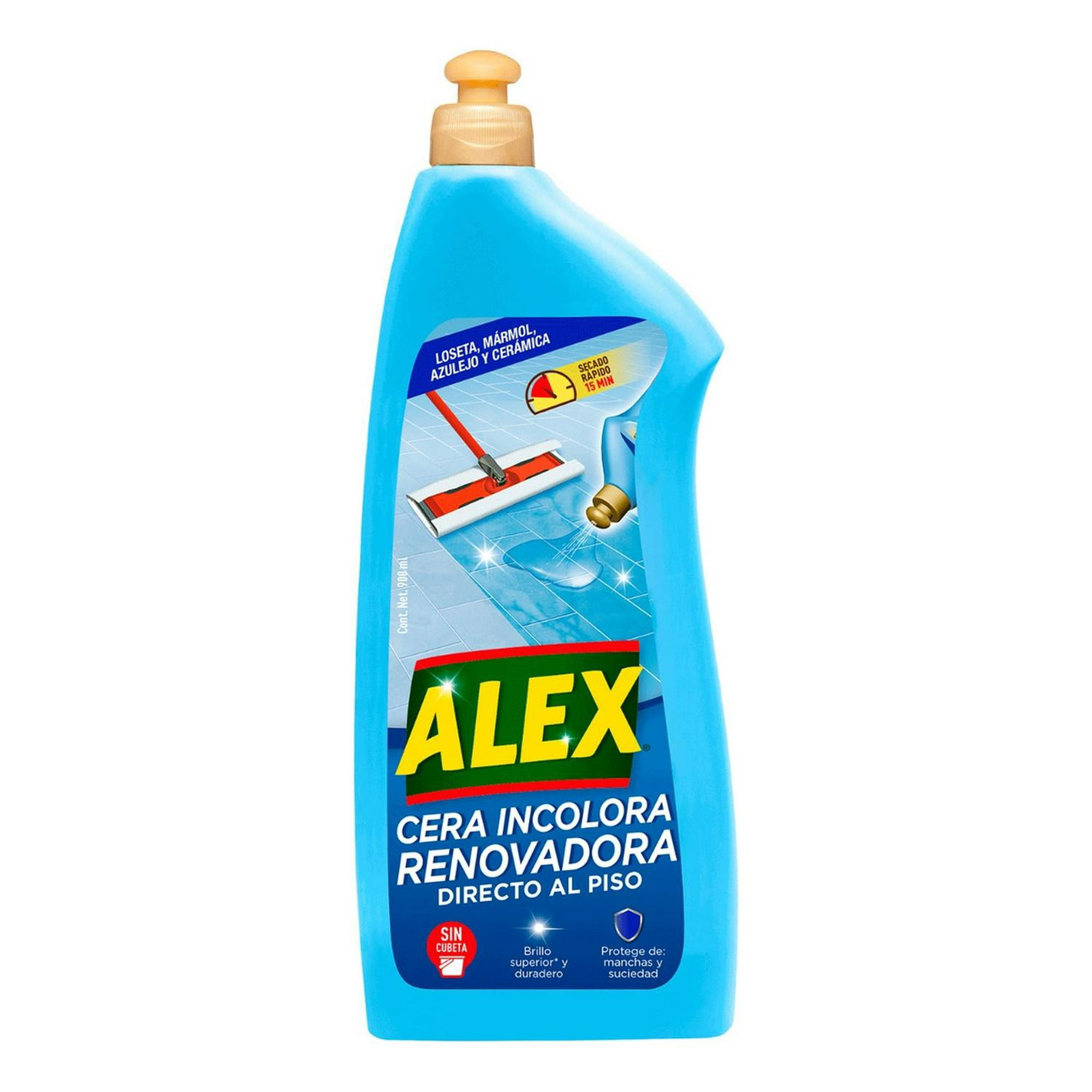 Cera Líquida Incolora Renovadora Alex 900cc Azul