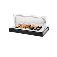 Imahe - Exhibidor Buffet Frio C/Tapa Roll Inserto Gn 1/1X2 Cm