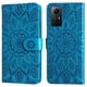 thumbnail image 1 of Funda tipo cartera FOXDOCK para Xiaomi Redmi Note 12s 4G , diseño girasol en relieve, cuero PU, cierre magnético, soporte y tarjetero, 1 of 5