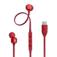 Audífonos Jbl Tune 310C Con Cable Tipo C Red
