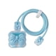 thumbnail image 3 of Estuche protector 3D, cabezal de cargador Línea de datos Accesorios de cable de datos Protector de cargador rápido de dibujos animados para teléfono , Lazo Nudo Azul, 3 of 5