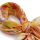 thumbnail image 3 of Pañuelo tipo seda 70x70 estampado petalos amarillo Talla Única, 3 of 5