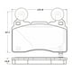 thumbnail image 1 of Pastillas Freno para auto POWERSTOP 17-1474, 1 of 3