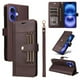 thumbnail image 5 of FOXDOCK Funda tipo Cartera para iPhone 17 – Cubierta de Cuero PU con Múltiples Ranuras, Bolsillo para Efectivo y Correa de Muñeca, 5 of 6