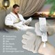 thumbnail image 2 of Guantes hidratantes de algodón Evridwear, ligeros, unisex, talla XS, 2 of 8
