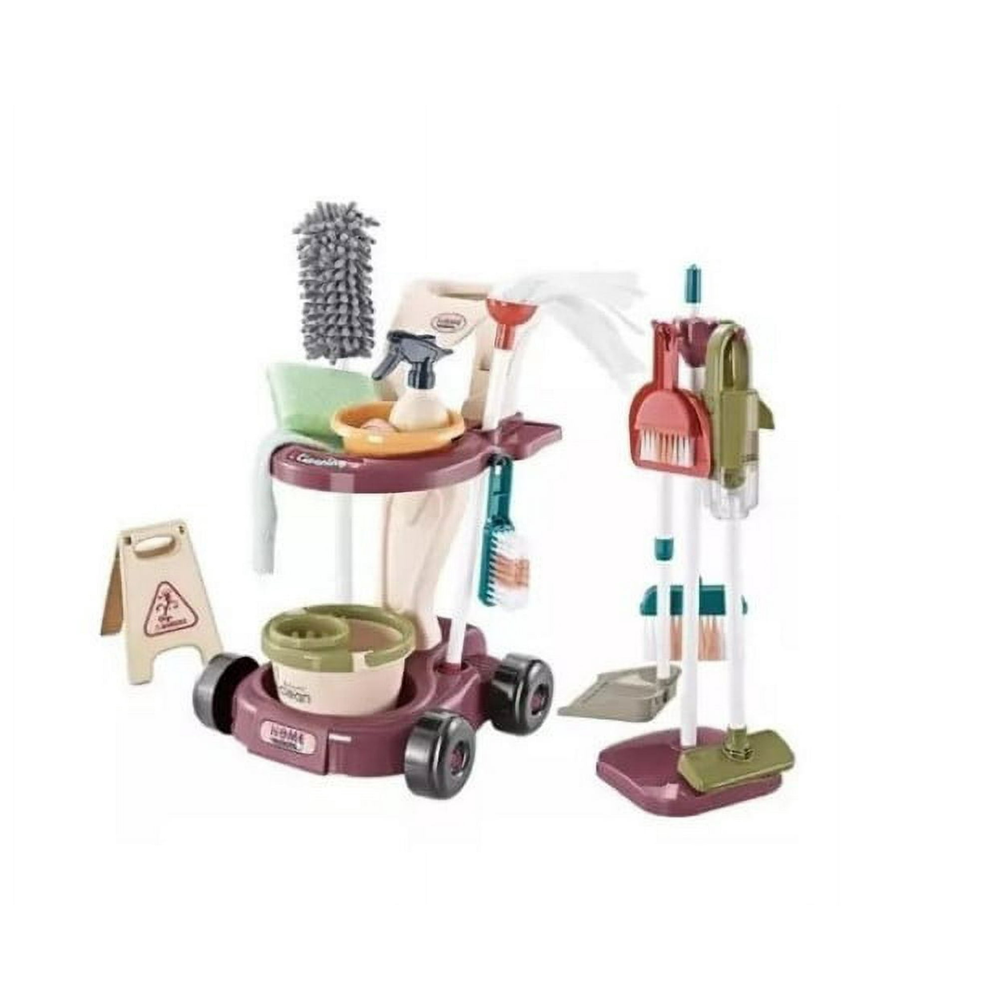 Genérico - Juguete De Limpieza Para Niños Set De Aseo Didactico 26 Pcs