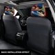 thumbnail image 3 of Alvin y las Ardillas Funda Protectora Universal para Reposacabezas de Coche, Funda Elástica para Reposacabezas de Asiento de Auto, Funda de Tela Antipolvo, Accesorios de Interior 2 Piezas, 3 of 6