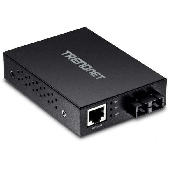 Convertidor de fibra TRENDnet 100 Base-T a 100 Base-FX multimodo