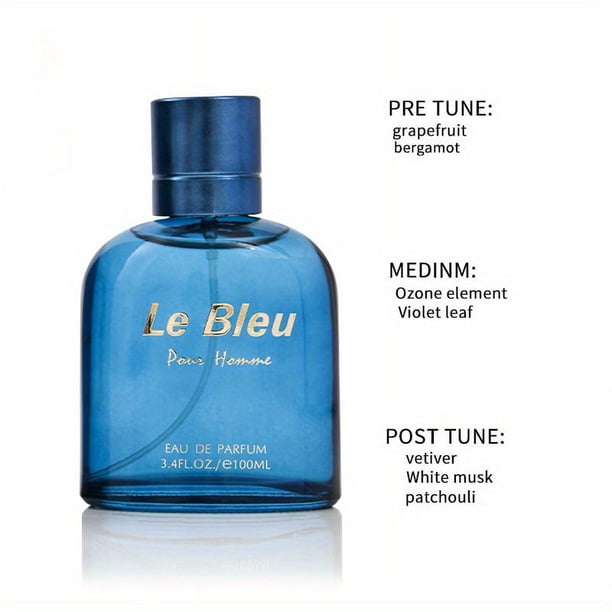Eau De Toilette Spray For Men, Refreshing And Lasting Fruity Notes, Suitable For Dating, Daily Use
