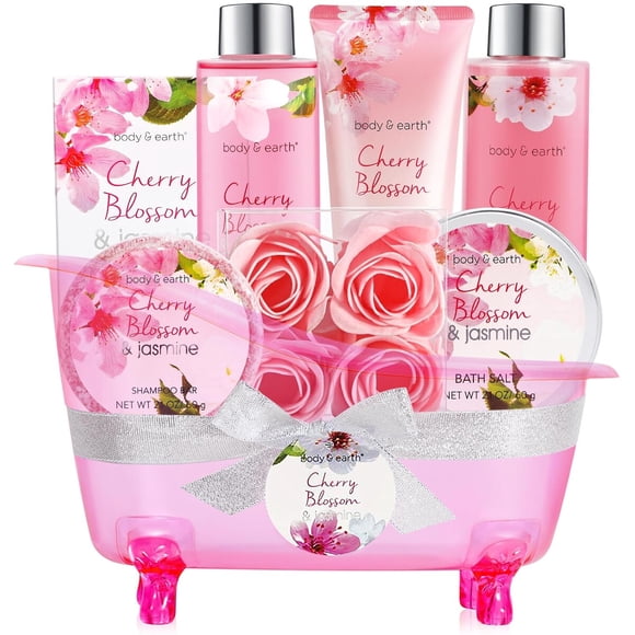 Set de baño spa Body Earth de 8 piezas