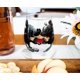thumbnail image 4 of Vaso para copa de vino con forma de corazón de Mickey y Minnie Mouse de Disney, 4 of 8