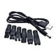 thumbnail image 1 of Conector convertidor de carga para afeitadora, adaptador USB, adaptador de repuesto Universal para instrumentos de belleza, cortapelos, lámparas de 6 piezas y cable USB, 1 of 5
