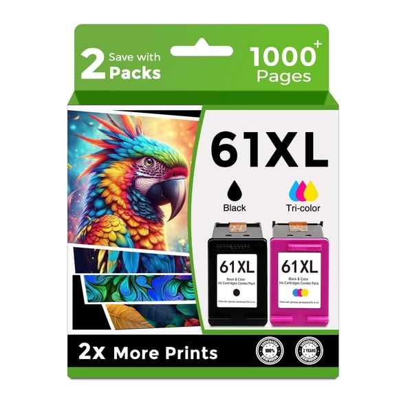 Cartucho de tinta de repuesto Skyink 61XL para HP 61 XL negro