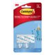 thumbnail image 1 of Gancho de almacenamiento Command Small, ovalado, transparente, con capacidad para 450 g, 1 of 9