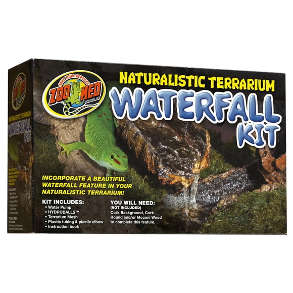 Terrario naturalista Waterfall Kit Zoo Med con bomba y más