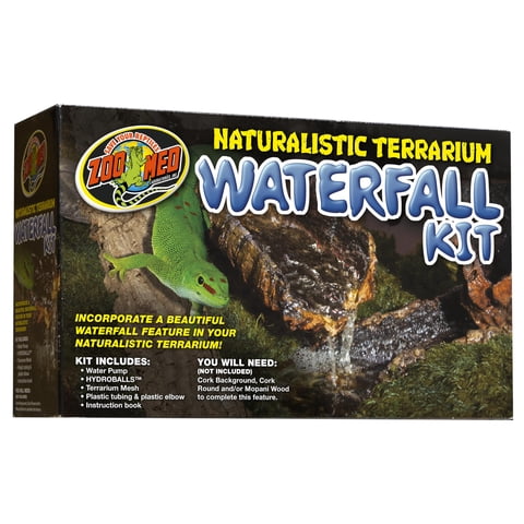 Terrario Naturalista Waterfall Kit Zoo Med Con Bomba Y Más