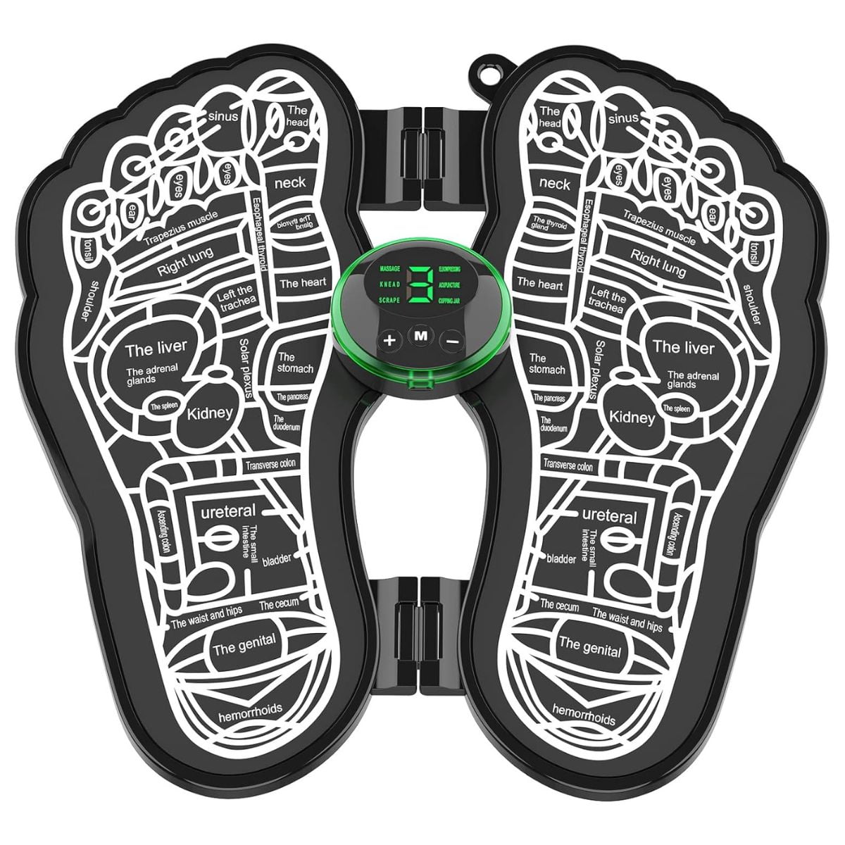Invencible.cl - Masajeador De Pies Acupresión Estimuladora Eléctrica Masaje Tonificador Circulacion Alivio Estress Nb05