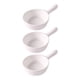thumbnail image 2 of Plato De Salsa Contenedor De Condimento Portátil De Cerámica Para Condimento Picnic Pequeño Blanco, 2 of 5