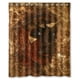 thumbnail image 1 of Cortina de ducha de mujer africana con ganchos, tamaño 60 x 72 pulgadas, 1 of 3