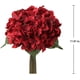 thumbnail image 4 of Flores artificiales para boda, flores falsas, ramos de hortensias artificiales, arreglos florales DIY para decoración del hogar y el jardín, 1 paquete, 4 of 6