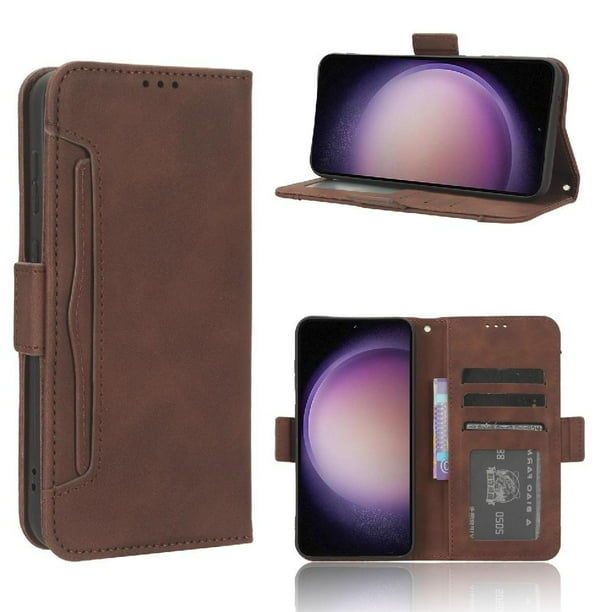 Funda Tipo Billetera FOXDOCK para Samsung Galaxy S23 FE 5G – Tapa Flip con Tarjetero
