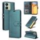 thumbnail image 1 of Premium Wallet Case for Xiaomi Redmi 13C with Card Slots & Kickstand, Flip Cover Green, 1 of 6