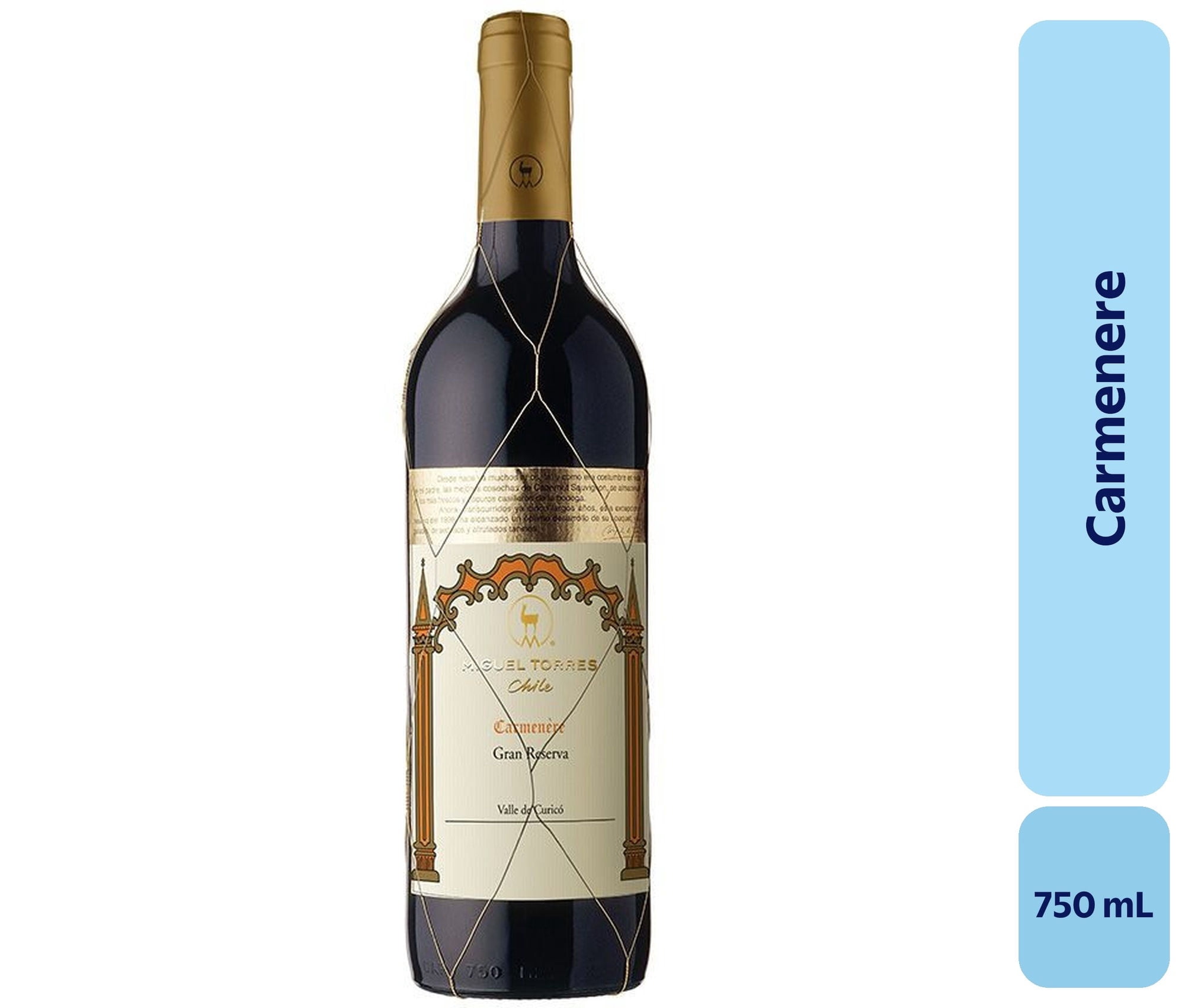 Vino Carménère Botella 750 mL Miguel Torres
