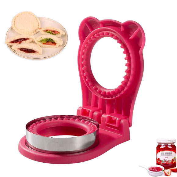 Sandwichera CHICHAUS con Cortador y Sellador Circular de 9.4 cm
