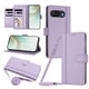 thumbnail image 1 of Google Pixel 10A Funda con Ranuras para 9 Tarjetas, Morado Claro, 1 of 6