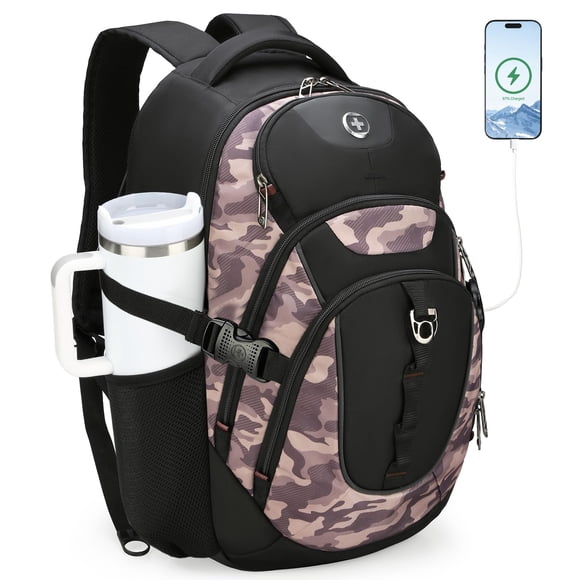 Mochila Swissdigital SD803-94 con carga USB‑C 31 L