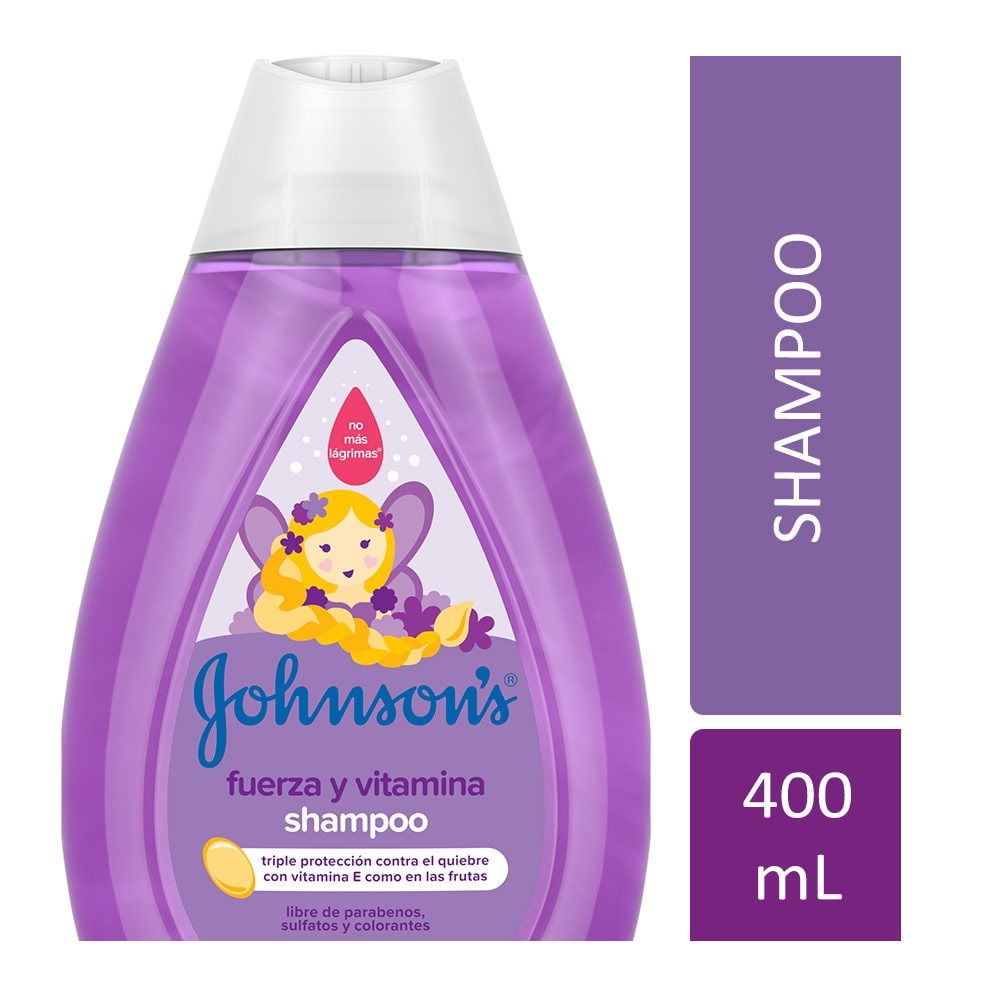 Shampoo Fuerza Y Vitamina 400 ml Johnson's Baby