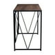 thumbnail image 2 of Mesa Escritorio Plegable de Metal y Madera Castaño 100x50x75 cm, 2 of 5