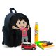 thumbnail image 3 of Mochila Escolar El Mundo De Ryan Infantil Azul, 3 of 6