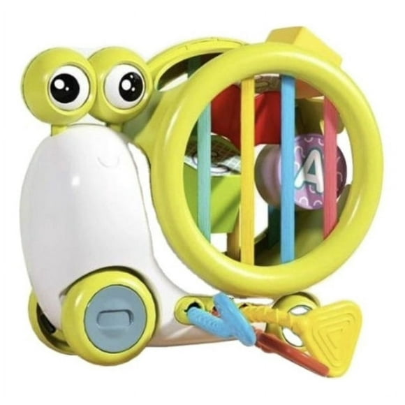 Juguete Caracol Bloque Letras Habilidad Motora Bebes Lau