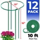 thumbnail image 2 of Estacas de soporte para plantas K-Brands, resistentes, media ronda, paquete de 12, 2 of 6