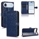 thumbnail image 1 of Funda Cartera Lunares iPhone Air con Tarjetero, Correa y Soporte Azul, 1 of 6