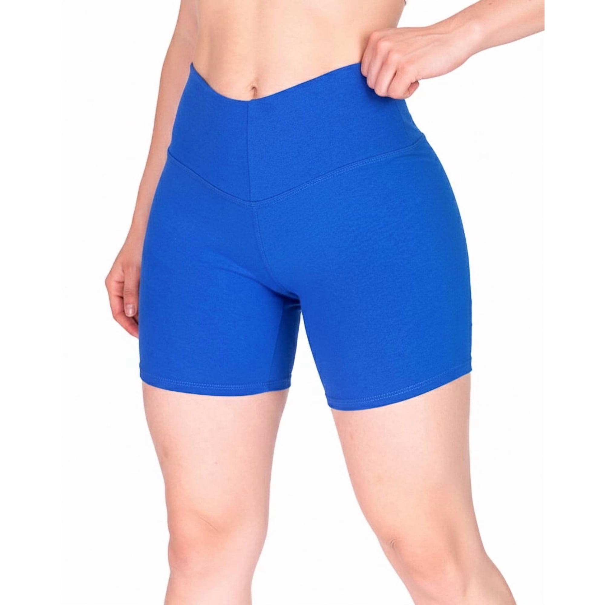 Flix - Short Mujer Calza Corta Tiro Alto Algodón Confección Nacional