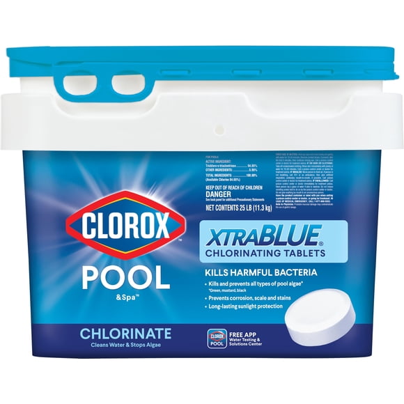Tabletas Cloradoras para Piscina Clorox Pool & Spa 11,3 kg