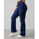 thumbnail image 3 of eans Mujer Wide Leg Azul Profundo Tiro Alto Stretch - 39008, 3 of 3